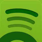 Spotify app icon as of May 2012