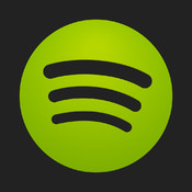 Spotify app icon as of June 2014