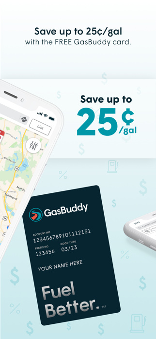 GasBuddy’s 2nd App Store screenshot as of 7 March 2022