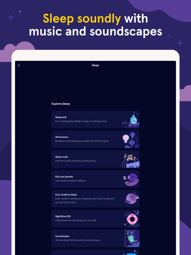 Headspace’s 3rd App Store screenshot as of 11 October 2023