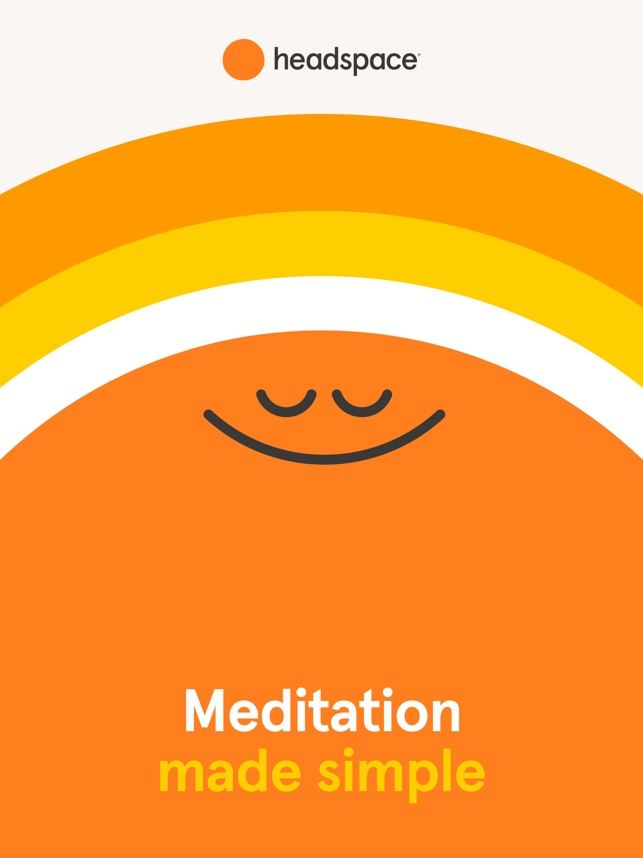Headspace’s 1st App Store screenshot as of 11 October 2023