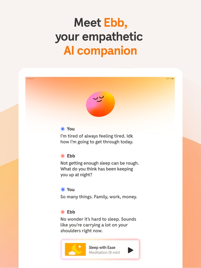 Headspace’s 2nd App Store screenshot as of 3 March 2025