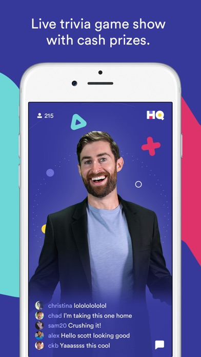 HQ Trivia’s 1st App Store screenshot as of 7 October 2017