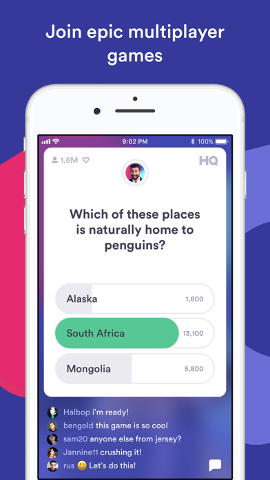 HQ Trivia’s 2nd App Store screenshot as of 26 October 2018