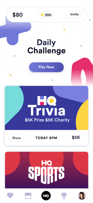 HQ Trivia’s 3rd App Store screenshot as of 26 May 2020