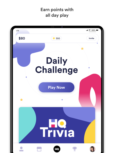 HQ Trivia’s 2nd App Store screenshot as of 24 November 2020
