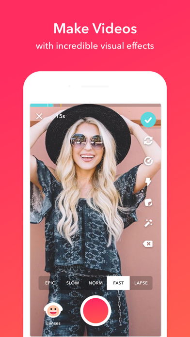 TikTok’s 1st App Store screenshot as of 8 February 2018