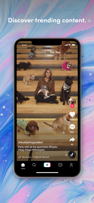 TikTok’s 3rd App Store screenshot as of 20 November 2020