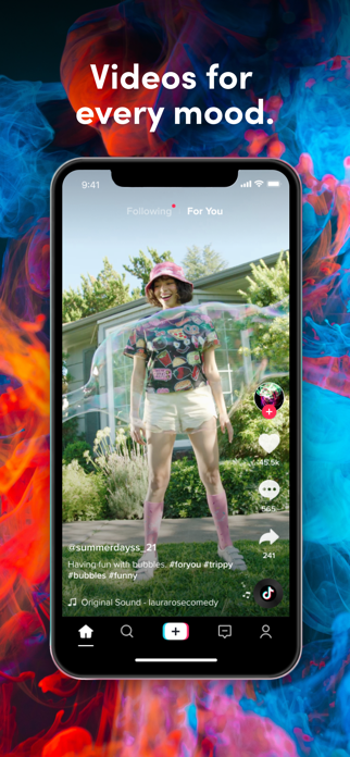 TikTok’s 1st App Store screenshot as of 20 November 2020
